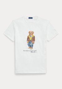 CUSTOM SLIM FIT POLO BEAR JERSEY T-SHIRT - Μπλουζάκι με στάμπα - nevis