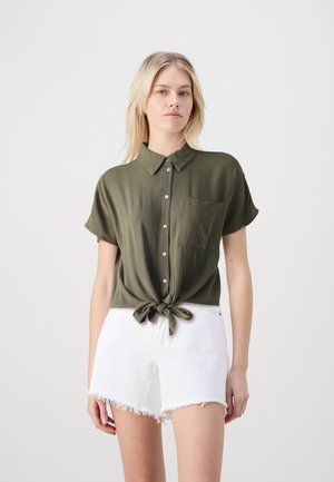 ONLCHIARA SHIRT KNOT - Camicia - kalamata