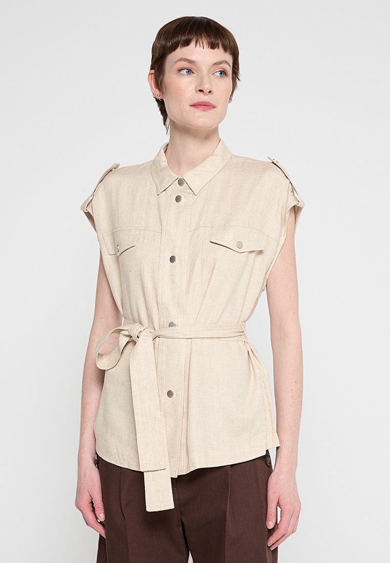 Bruuns Bazaar Blouse lichtgrijs