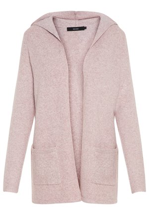 DOFFY OPEN HOOD NOOS - Cardigan - woodrose