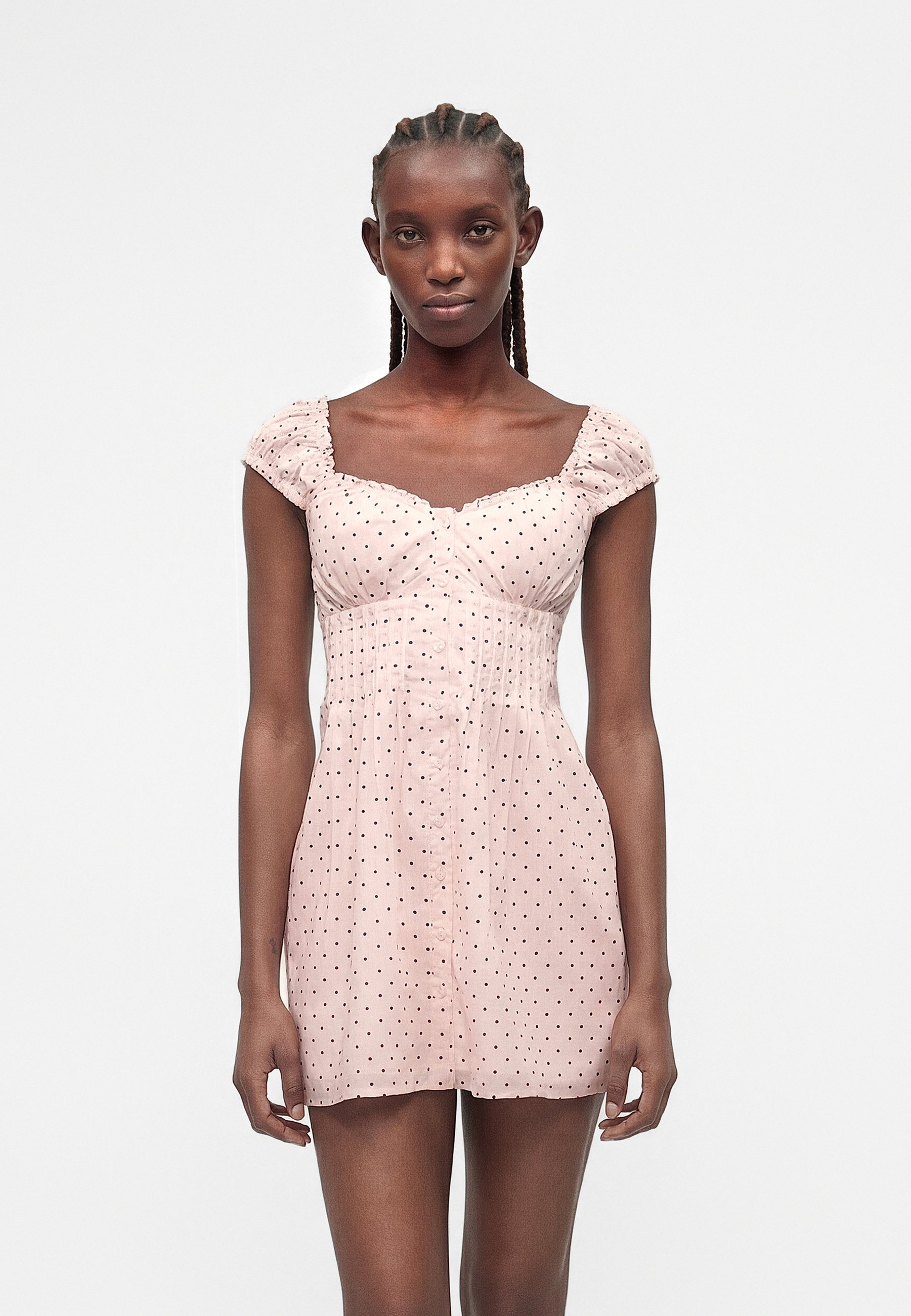 Hollister Co. SKORT MINI - Day dress - light pink - Zalando.ie