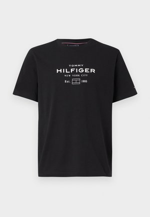 STACK GRAPHIC TEE - Camiseta estampada - black