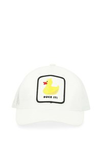 Blount & Pool TRUCKER - Cappellino - white yellow duck