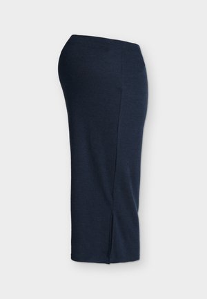 MAMALICIOUS, RIGA MIDI SKIRT - Pencil skirt - navy blazer