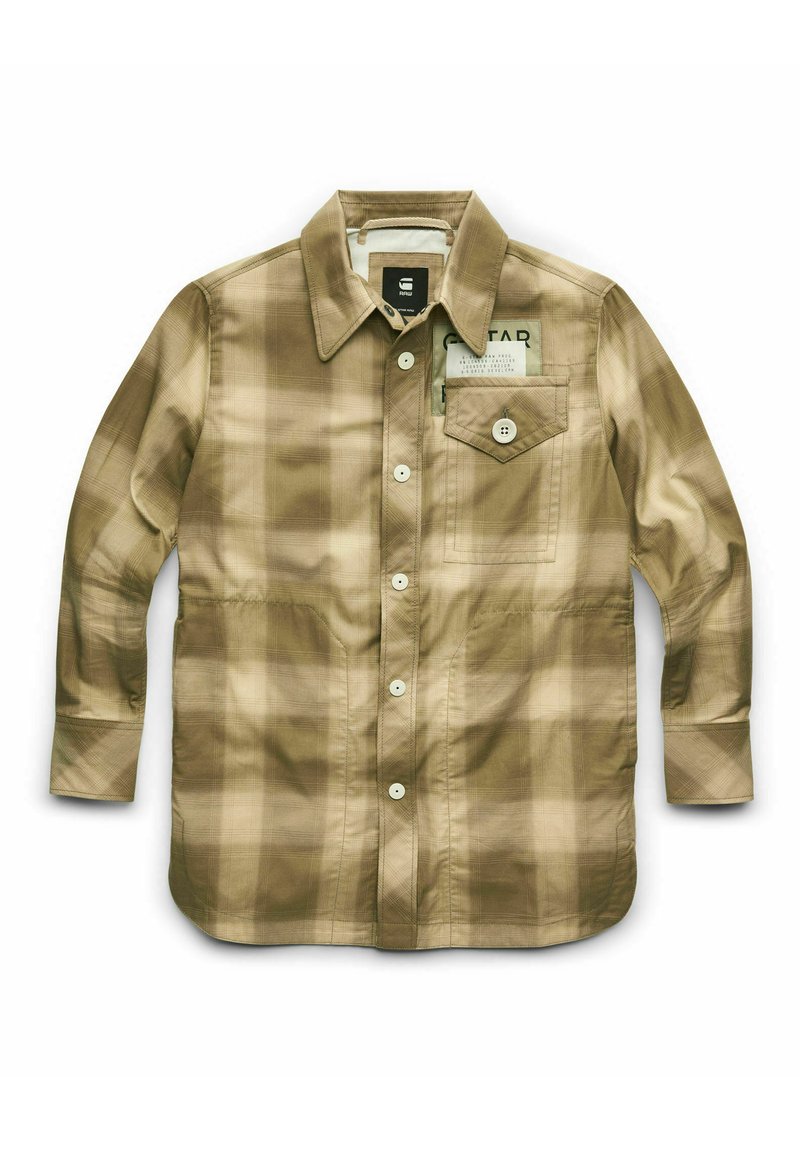 Damen Leichte Jacken | G-Star Leichte Jacke fresh army green ryan check/hellbraun - GW19254 Damen Leichte Jacken | G-Star Leichte Jacke fresh army green ryan check/hellbraun - GW19254