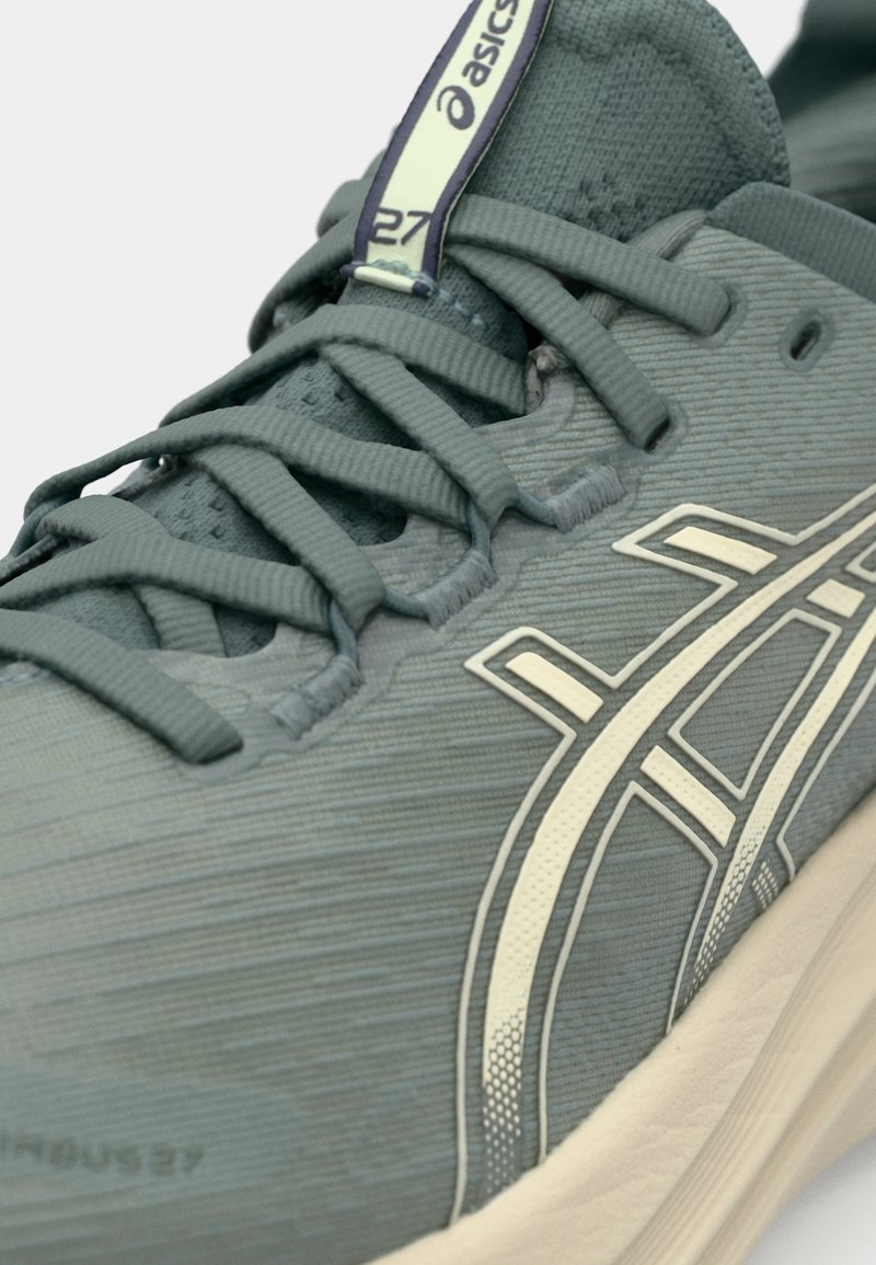 ASICS GEL NIMBUS 27 - Silniční běžecké boty - monument blue/whisper green