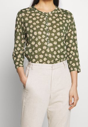 Marc O'Polo, T-shirt à manches longues - dark green