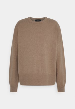NU-IN X AZIZ LEM OVERSIZED BACKLOOP - Maglione - beige