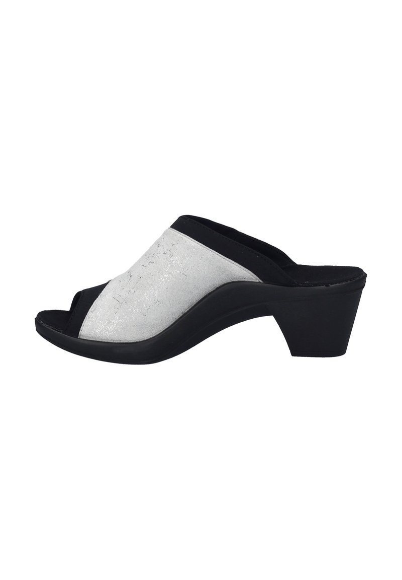 Josef Seibel ST TROPEZ KOMBI - Ciabattine con tacco - weiss kombi