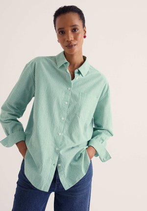 Seasalt Cornwall, SEASALT CORNWALL SEA PATH SHIRT - Button-down blouse - green - mini sunrise peapod