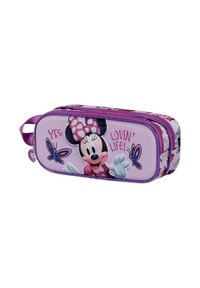 Karactermania MINNIE MOUSE SPRING 3D DOUBLE - Estuche escolar - lilac