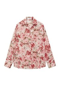 Mango Bluza z gumbi - pink