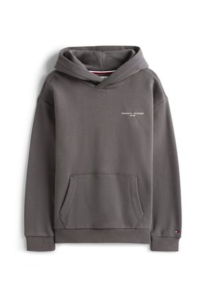 CORP - Kapuzenpullover - washed black