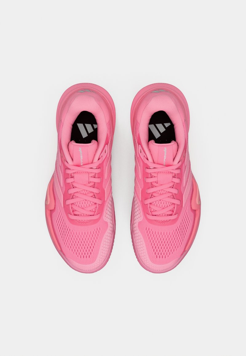 adidas Performance BARRICADE 14 W - Multicourt tennis shoes - bliss  pink/silver-coloured metallic/pink - Zalando.ie