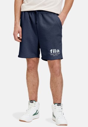 Fila LOUDI GRAPHIC   - Pantalon de survêtement - black iris