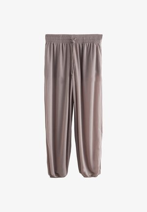 Next, REGULAR FIT - SHEER BALLOON LEG TIE WAIST TROUSERS . - Dresside alumine osa - mauve purple