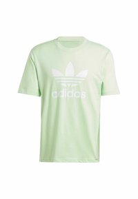 adidas Originals ADICOLOR TREFOIL - Triko s potiskem - semi green spark