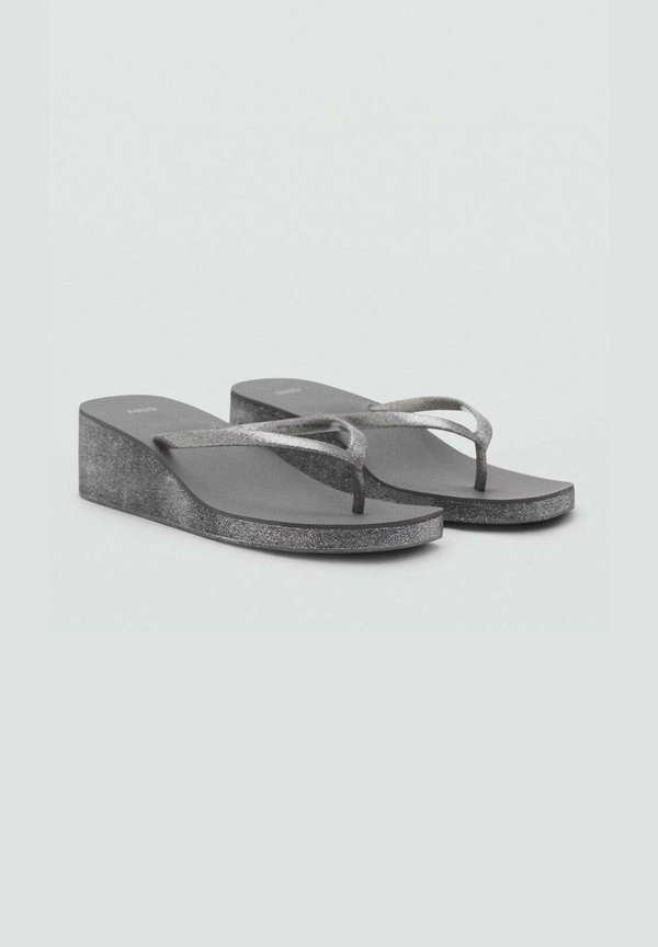 LISTA - T-bar sandals - silver4