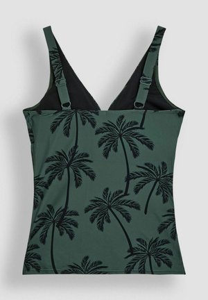 JoJo Maman Bébé, MATERNITY FIT  PALM PRINT SET - Badeanzug - khaki