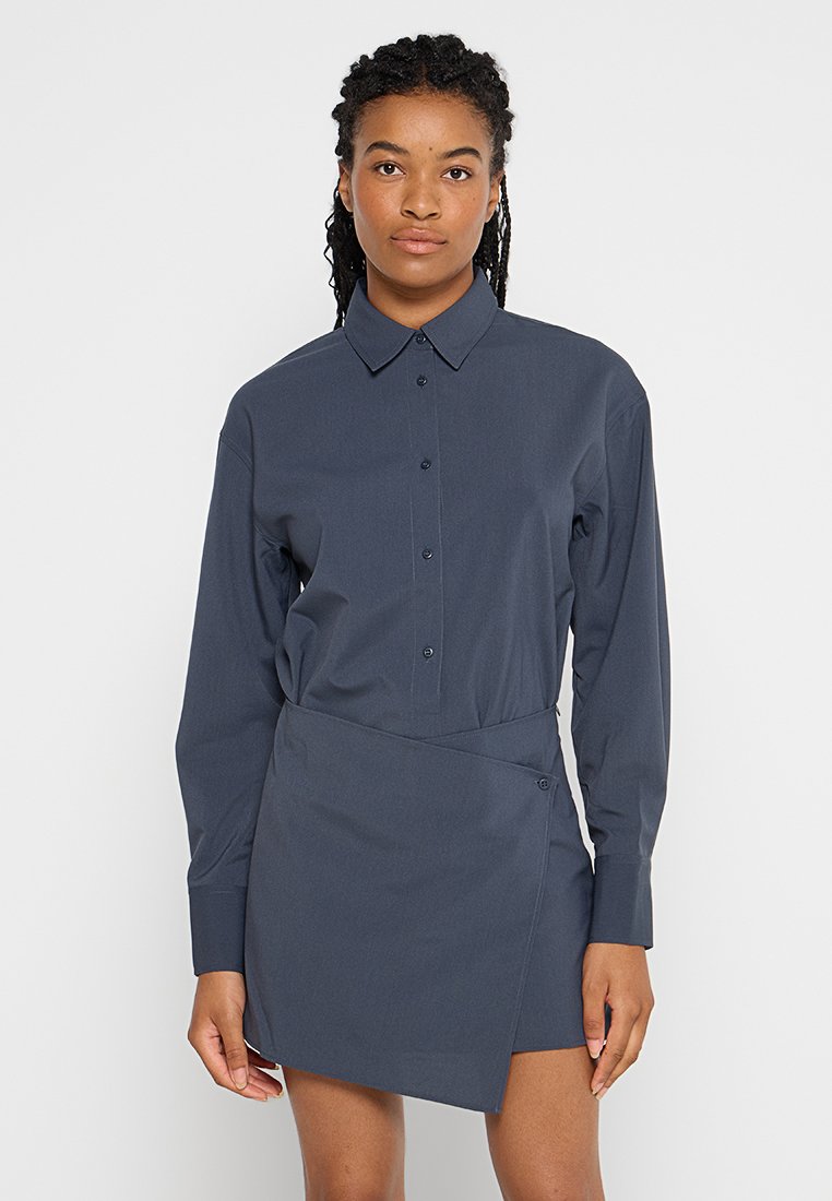 Calvin Klein Jeans Blousejurk blauwgrijs Calvin Klein Jeans Blousejurk blauwgrijs