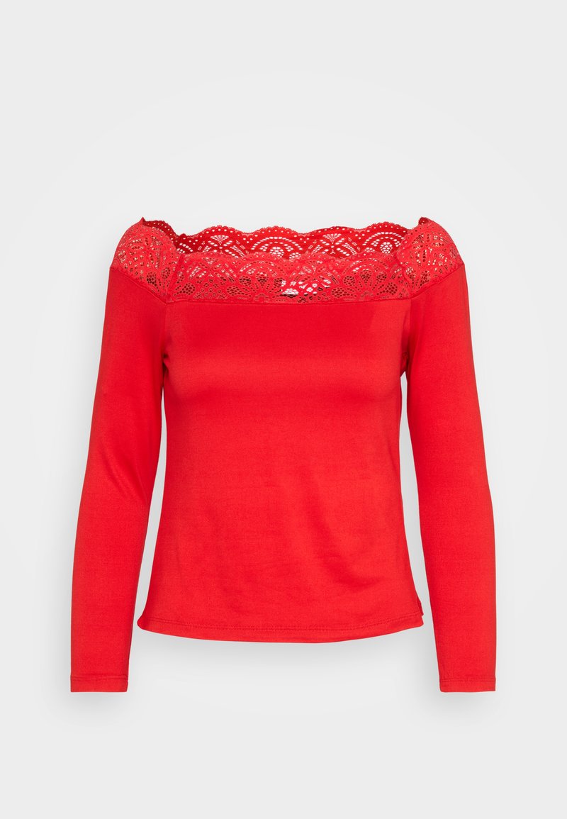 Vila Longsleeve rood Vila Longsleeve rood