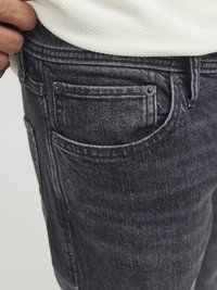 Jack & Jones JJICLARK JJEVAN - Jeans a sigaretta - black denim