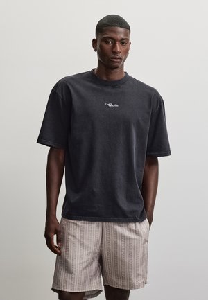 Pegador, TOWSON TEE - Βασικό μπλουζάκι - vintage black