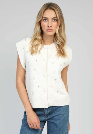 SANS MANCHE NOLWEN ECRU - Gilet - ecru