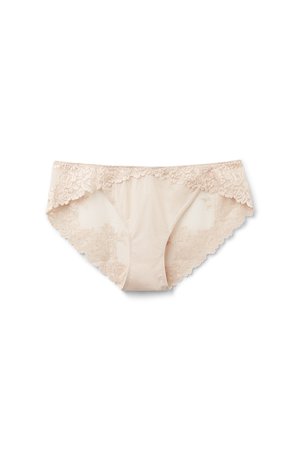 Intimissimi PRETTY FLOWERS - Slip - mottled beige