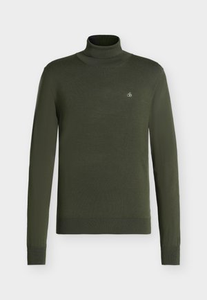 Scotch & Soda, TURTLENECK PULLOVER - Пуловер - forest night