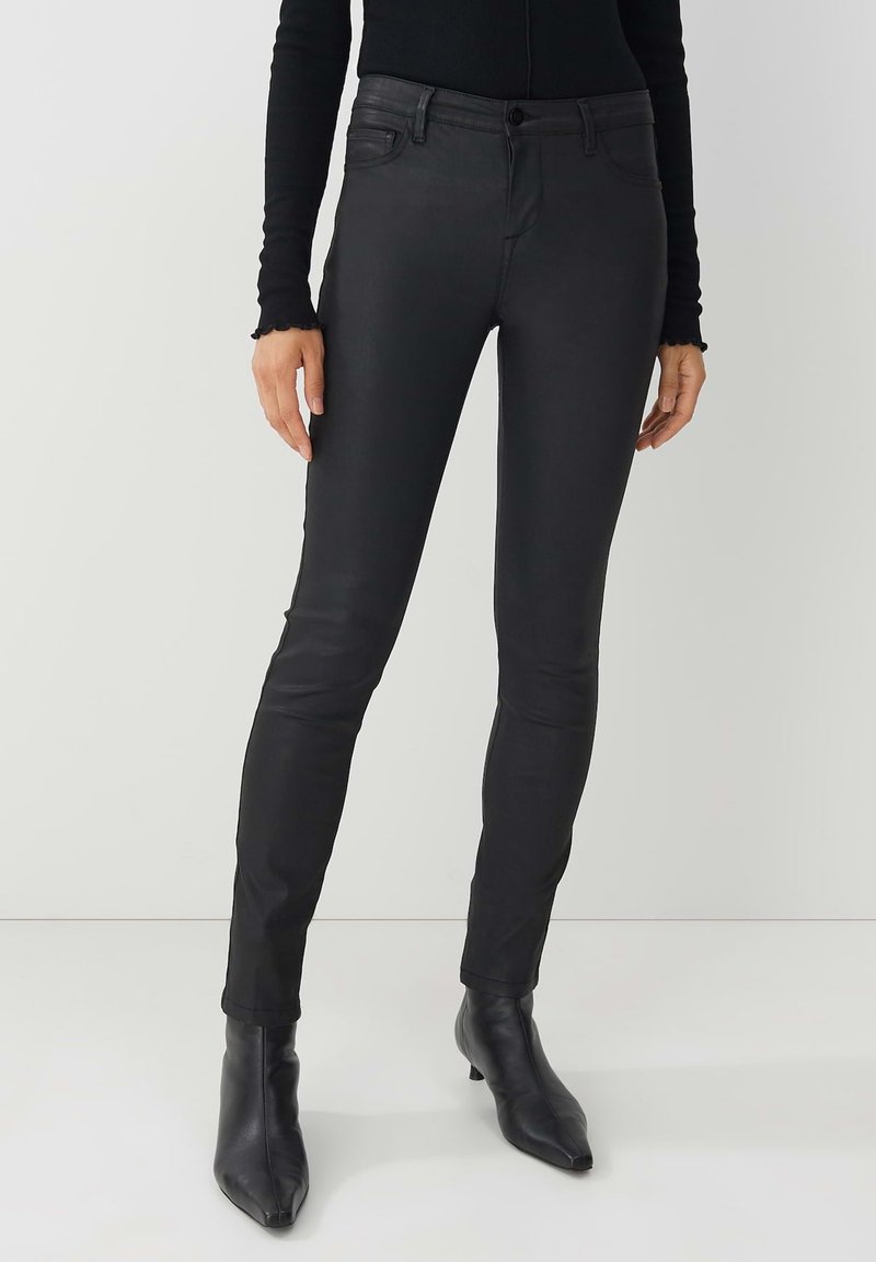 someday. CADOU COATED Jeans Skinny Fit black/schwarz Zalando.de