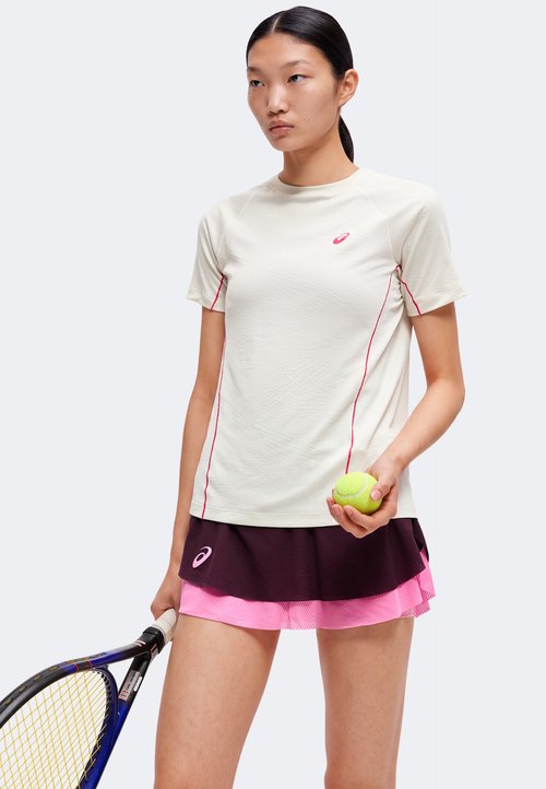 ASICS MATCH SKIRT - Sports skirt - dark aubergine/bubblegum — foto 4