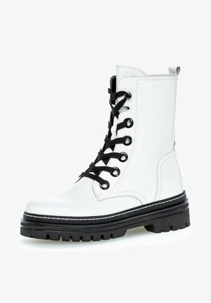Gabor, Bottines à lacets - white