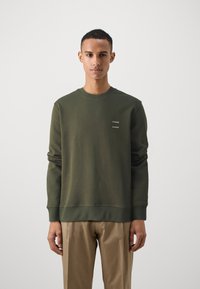 Samsøe Samsøe JOEL CREW NECK - Felpa - forest night