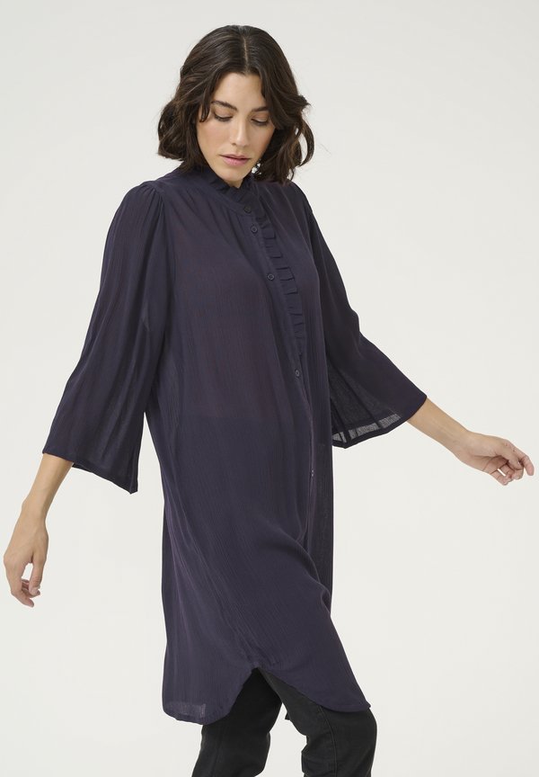 AMBER - Blusenkleid - dawn purple