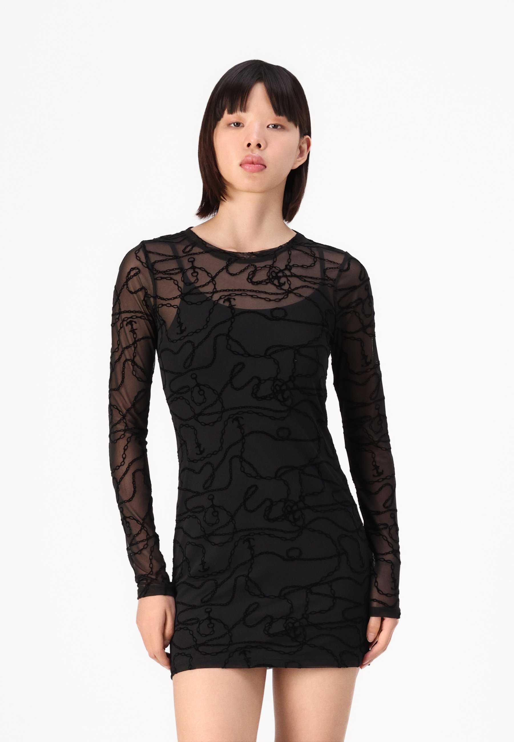 princess polly baby blue dress Black Boutique All Over Lace Bodycon Dress