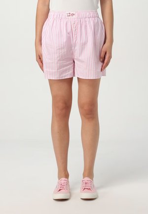 MC2 Saint Barth, SHORTS BOXY - Shorts - cotton sb stripes v emb