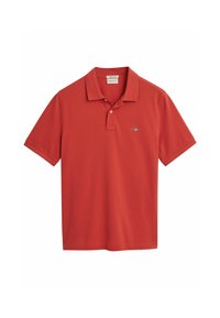 REG SHIELD SS - Polo - brick red