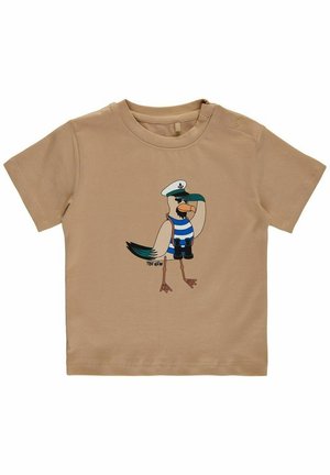 GRADY S S  - T-shirt imprimé - sesame