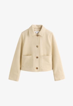 Next, REGULAR FIT - BUTTON THROUGH DOLLY - Veste légère - yellow