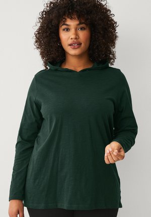 EMMA - Langærmet T-shirt - dunkelgrün