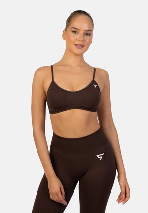 DIVIDE SEAMLESS SPORTS  - Top - brown