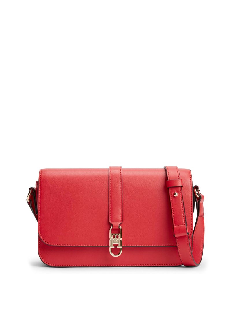 Tommy Hilfiger TH LIBRE FLAP CROSSOVER - Bandolera - primary red/rojo ...