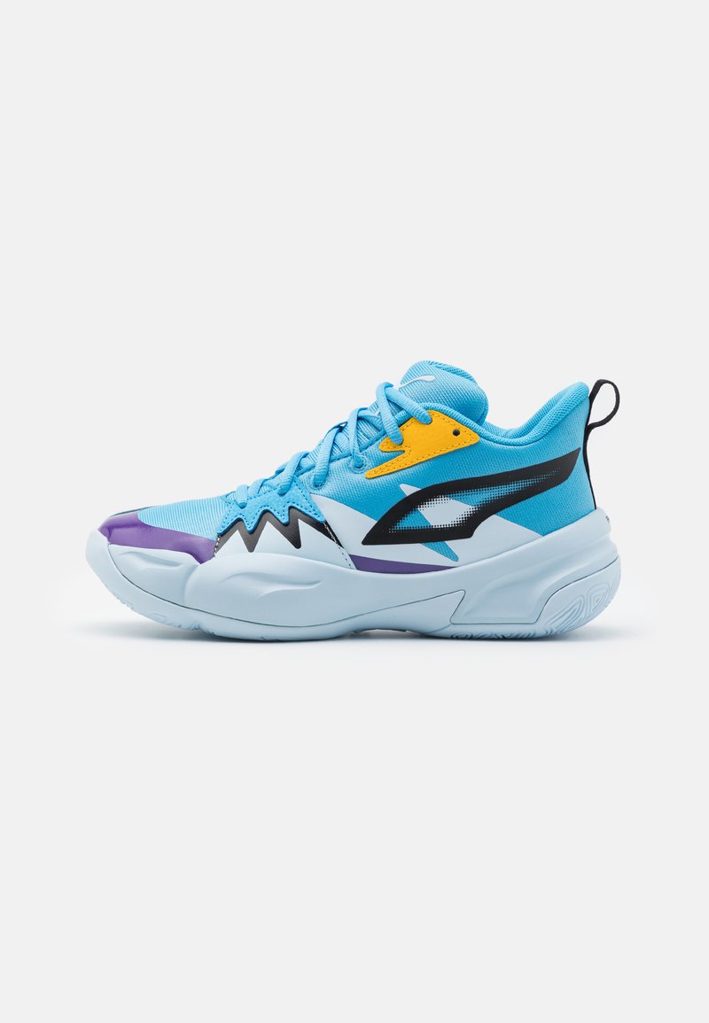 Puma JR UNISEX Basketball shoes luminous blue/icy blue