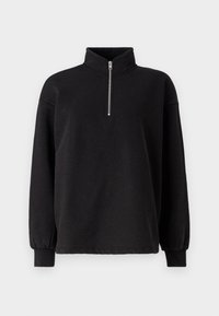 JXLOUI HALF ZIP - Mikina - black