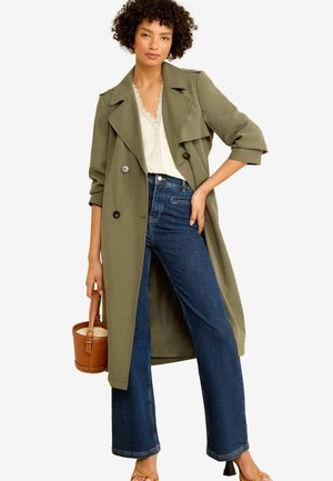 Love & Roses REGULAR FIT - Šineļveida mētelis - khaki green