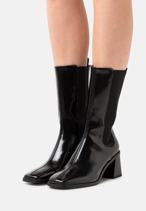 ODIE BOOT VEGAN - Laarzen - black dark