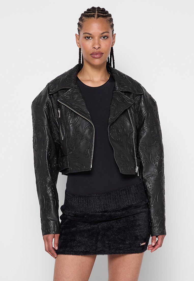 Han Kjøbenhavn Leren jas zwart Han Kjøbenhavn Leren jas zwart