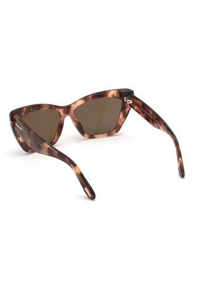 Tom Ford FT0871 KATZENFORM - Zonnebril - havanna farbenfroh