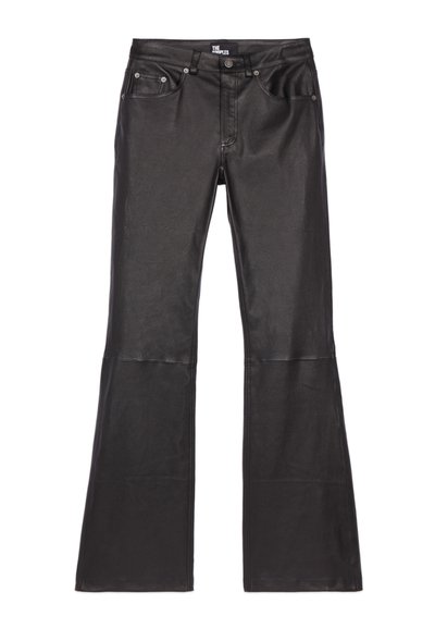 The Kooples FLARE - Lederhose - black